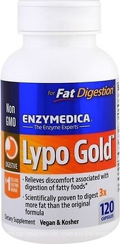 Фото Enzymedica Lypo Gold 120 капсул