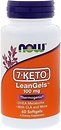 Фото Now Foods 7-Keto LeanGels 100 мг 60 капсул