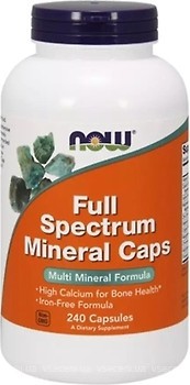 Фото Now Foods Full Spectrum Mineral Caps 240 капсул