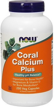Фото Now Foods Coral Calcium Plus 250 капсул