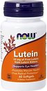 Фото Now Foods Lutein 10 мг 60 капсул