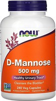 Фото Now Foods D-Mannose 500 мг 240 капсул