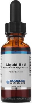 Фото Douglas Laboratories Liquid B12 зі смаком вишні 30 мл