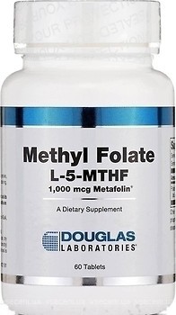 Фото Douglas Laboratories Methyl Folate L-5-MTHF 60 таблеток