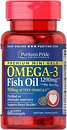 Фото Puritan's Pride Omega-3 Fish Oil 1290 мг 60 мини капсул