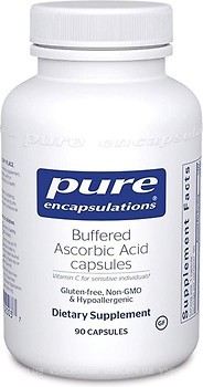 Фото Pure Encapsulations Buffered Ascorbic Acid 90 капсул