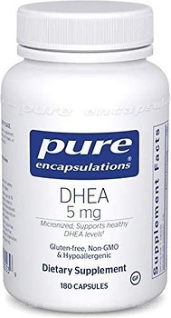 Фото Pure Encapsulations DHEA 5 мг 180 капсул