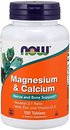 Фото Now Foods Magnesium & Calcium 100 таблеток