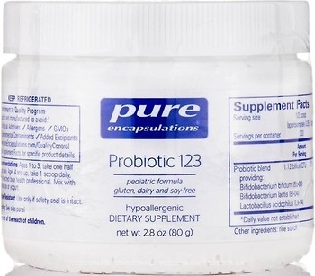 Фото Pure Encapsulations Probiotic 123 60 г
