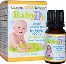 Фото California Gold Nutrition Baby Vitamin D3 Drops 400 IU 10 мл