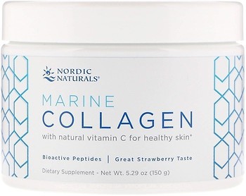 Фото Nordic Naturals Marine Collagen зі смаком полуниці 150 г