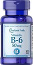 Фото Puritan's Pride Vitamin B-6 50 мг 100 таблеток