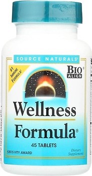 Фото Source Naturals Wellness Formula 45 таблеток