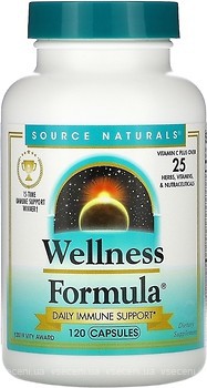 Фото Source Naturals Wellness Formula 120 капсул