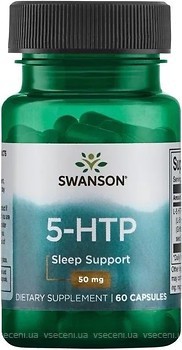 Фото Swanson 5-HTP 50 мг 60 капсул