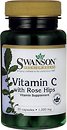 Фото Swanson Vitamin C with Rose Hips 1000 мг 30 капсул