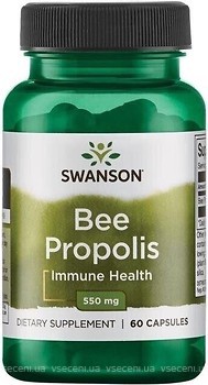 Фото Swanson Bee Propolis 60 капсул