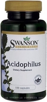 Фото Swanson Acidophilus 100 капсул