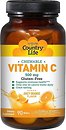 Фото Country Life Chewable Vitamin C 500 мг зі смаком апельсина 90 таблеток