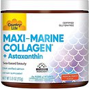 Фото Country Life Maxi-Marine Collagen + Astaxanthin зі смаком тропічного пуншу 113 г