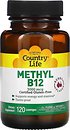 Фото Country Life Methyl B12 3000 мкг зі смаком ягід 120 льодяників