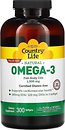 Фото Country Life Omega 3 Fish Body Oil 300 капсул