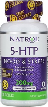 Фото Natrol 5-HTP 200 мг 30 таблеток