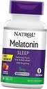 Фото Natrol Melatonin 5 мг зі смаком полуниці 30 таблеток