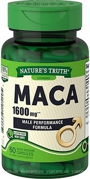 Фото Nature's Truth Maca 1600 мг 60 капсул