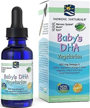 Фото Nordic Naturals Baby's DHA Vegetarian 30 мл