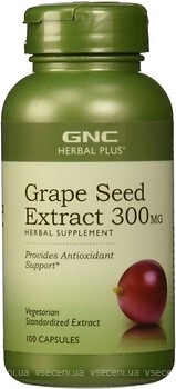 Фото GNC Grape Seed Extract 100 капсул