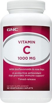 Фото GNC Vitamin C Timed-release 1000 мг 180 таблеток
