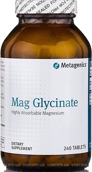 Фото Metagenics Mag Glycinate 240 таблеток