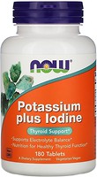 Фото Now Foods Potassium Plus Iodine 180 таблеток
