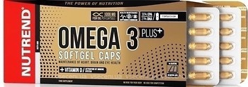 Фото Nutrend Omega 3 Plus 120 капсул