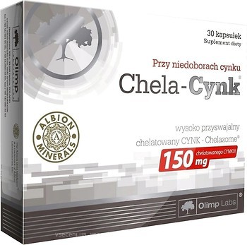 Фото Olimp Labs Chela-Cynk 30 капсул