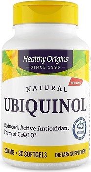 Фото Healthy Origins Ubiquinol 200 мг 30 капсул
