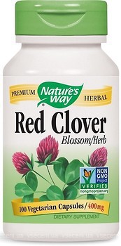 Фото Nature's Way Red Clover Blossom/Herb 400 мг 100 капсул