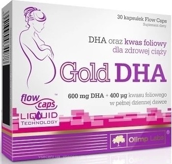 Фото Olimp Labs Gold DHA 30 капсул