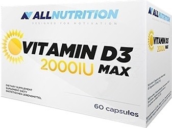Фото All Nutrition Vitamin D3 2000 IU 60 капсул