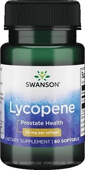 Фото Swanson Lycopene 20 мг 60 капсул (SWA01950)