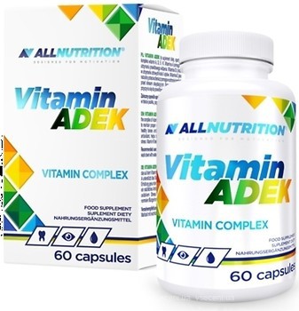 Фото All Nutrition Vitamin ADEK Complex 60 капсул