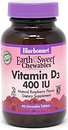 Фото Bluebonnet Nutrition Vitamin D3 400 IU зі смаком малини 90 таблеток