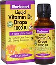 Фото Bluebonnet Nutrition Vitamin D3 1000 IU со вкусом апельсина 30 мл