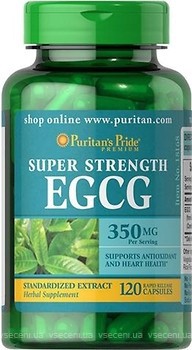 Фото Puritan's Pride Super Strength EGCG 350 мг 120 капсул