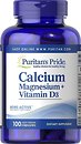 Фото Puritan's Pride Calcium Magnesium with Vitamin D 100 капсул
