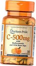 Фото Puritan's Pride Vitamin C-500 мг with Bioflavonoids & Rose Hips 30 таблеток