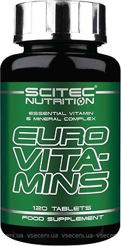 Фото Scitec Nutrition Euro Vita-Mins 120 таблеток