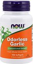 Фото Now Foods Odorless Garlic 100 капсул
