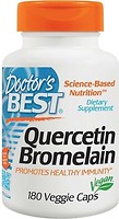 Фото Doctor's Best Quercetin Bromelain 180 капсул